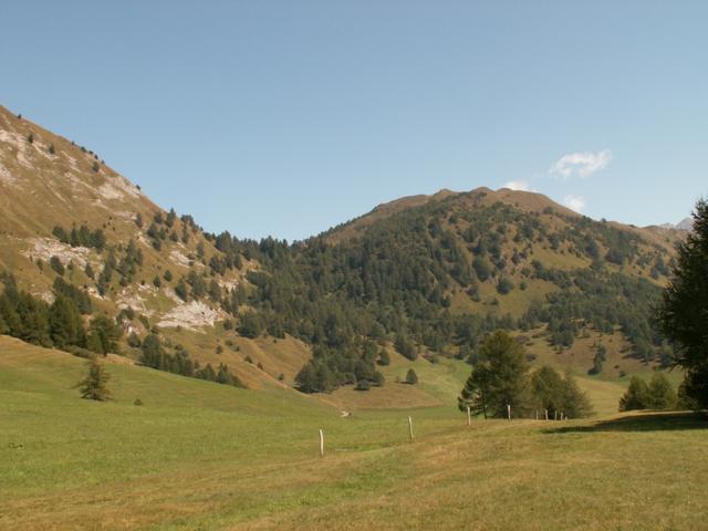 Blick zurück zum Passo di Cantonill und Pizzo Rossetto