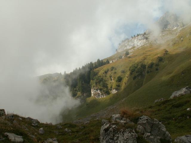 Blick Richtung unter Stafel