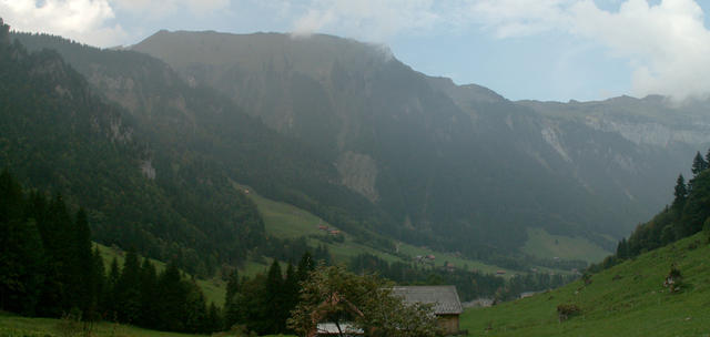 Breitbildfoto vom Grosstal