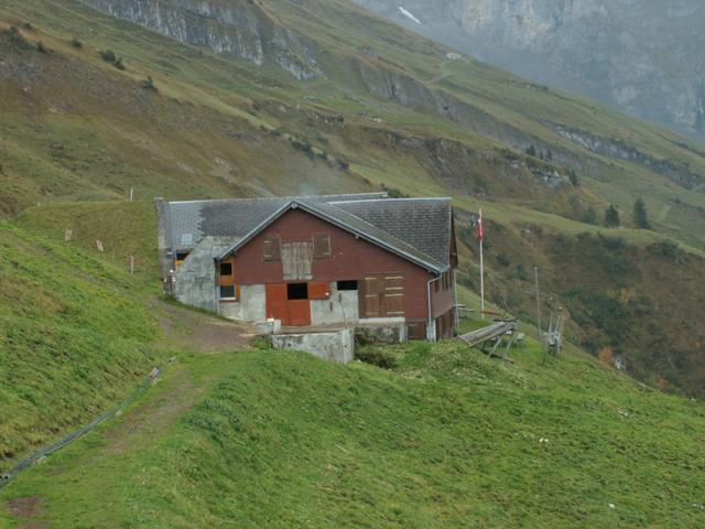 wir haben das Berggasthaus Biwaldalp erreicht 1696 m.ü.M.