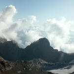 Breitbildfoto bei Punkt 2798 m.ü.M. mit Blick Richtung Gitschen