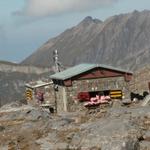 wir haben die Gitschenhöreli Hütte 2325 m.ü.M. erreicht