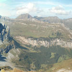 Breitbildfoto von Punkt 2380 m.ü.M. mit Blick Richtung Chaiserstuel