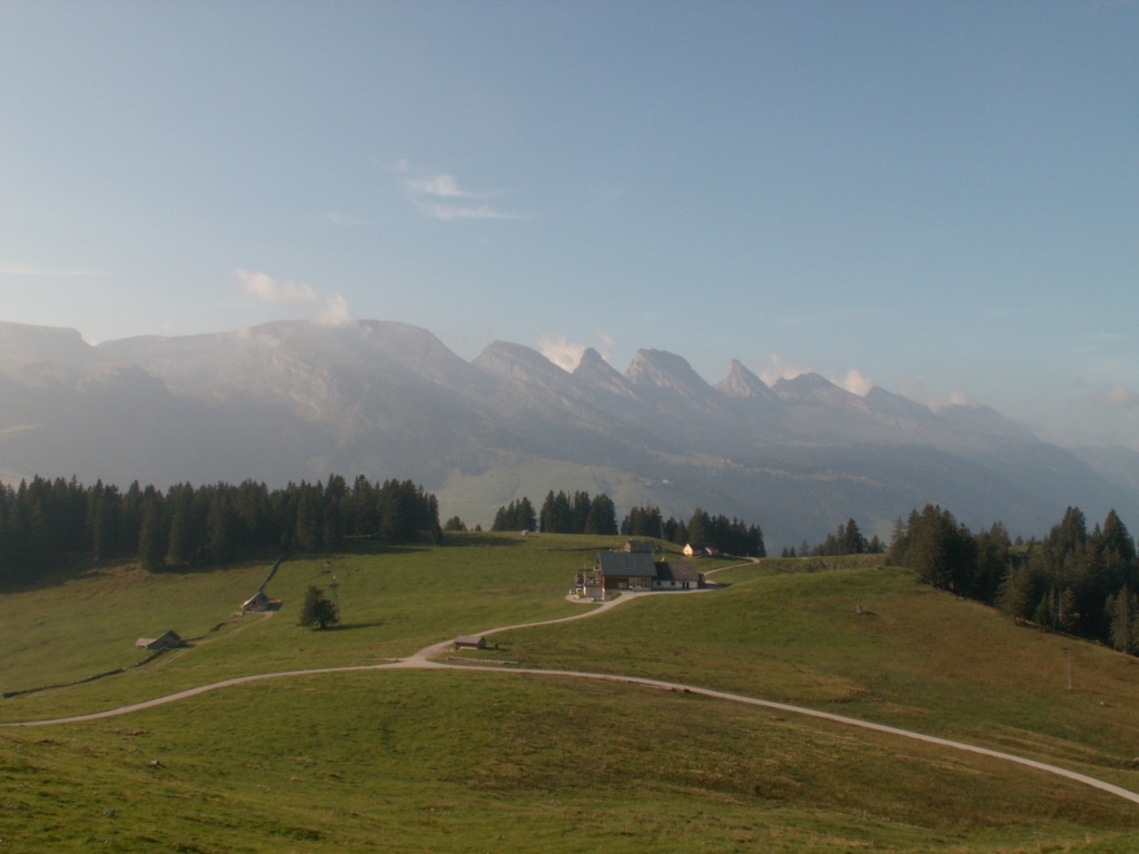 Blick Richtung Churfirsten