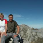 Gipfelfoto auf dem Wildhuser Schafberg