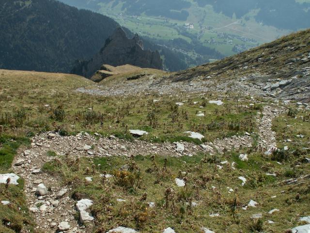 bei Nässe ist der Wildhuser Schafberg zu meiden zu steil und rutschig