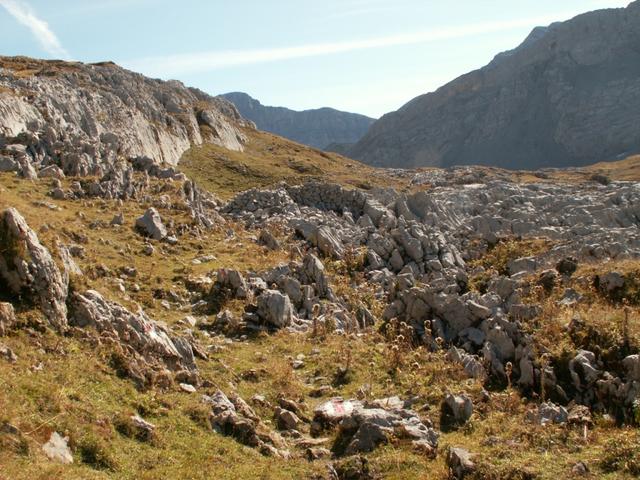 unser weiterer Wegverlauf Richtung Silberenalp