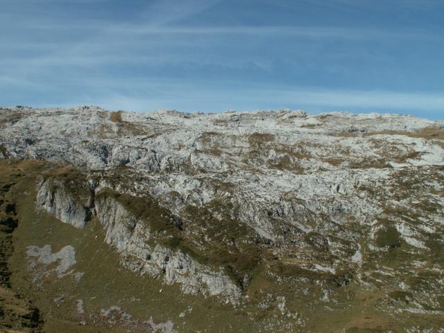 letzter Blick aufwärts zur Silberen