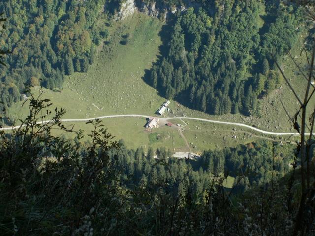 800 Höhenmeter tiefer Chlüstalden im Rossmattertal