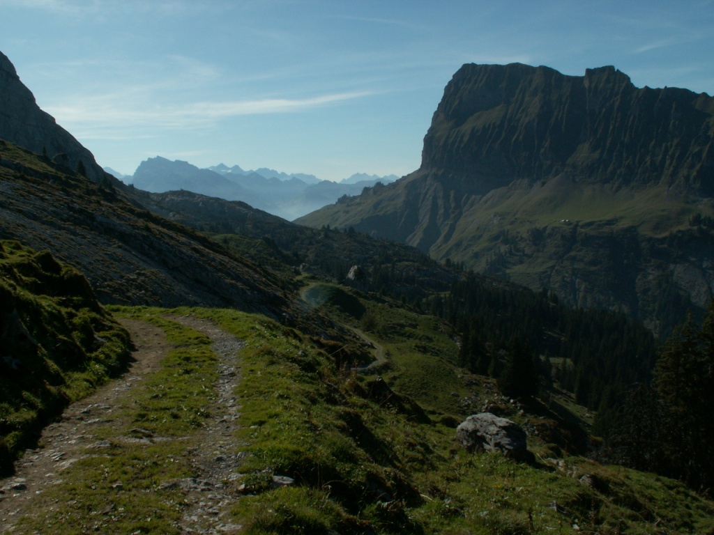 auf dem Weg Richtung Pragelpass