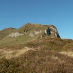 Blick aufwärts zum Guscha