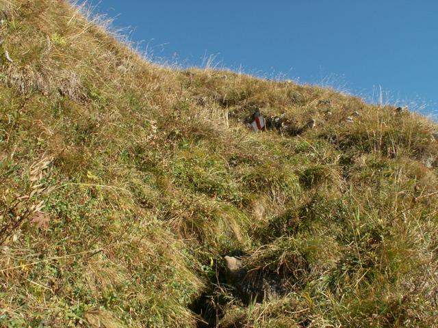 führt der Weg steil aufwärts