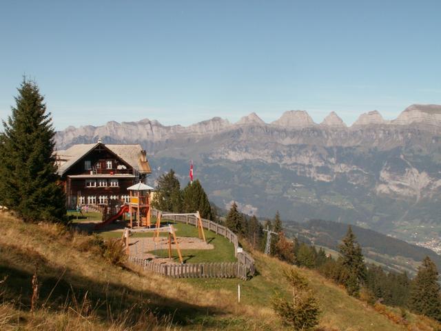 wir haben das Berghotel Schönhalden erreicht