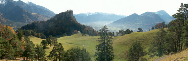 Breitbildfoto der Ebene vor dem Ochsenberg