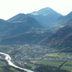 Blick nach Bad Ragaz