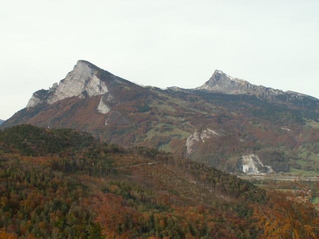 Gonzen und Alvierkette