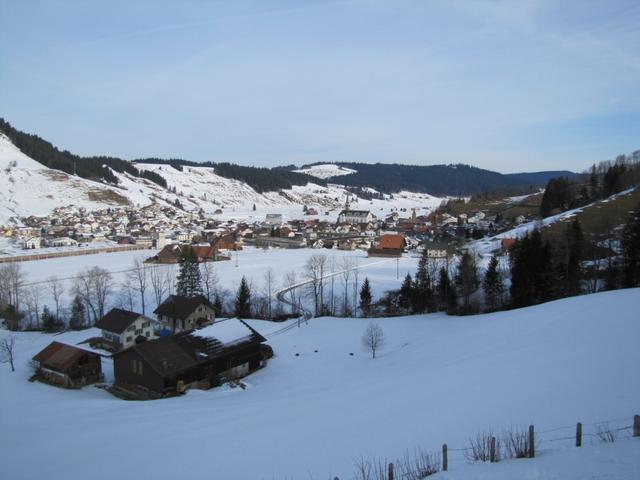 Blick zurück nach Rothenthurm