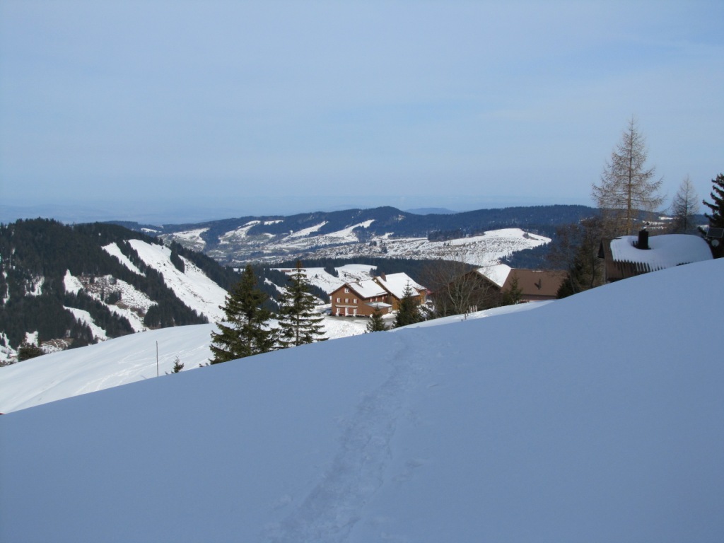 Blick zurück nach Nüsell