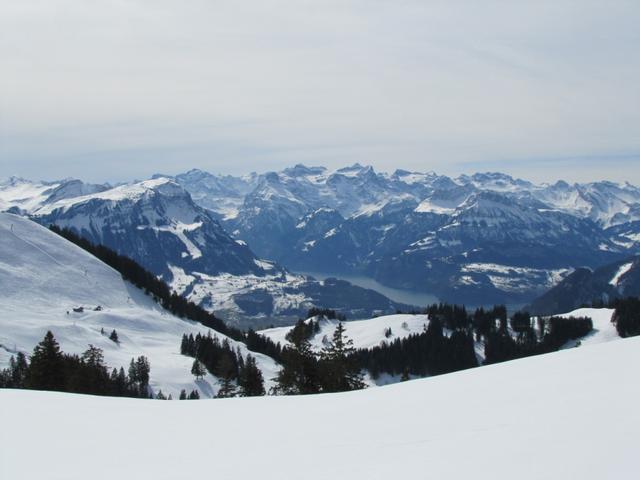 Blick runter zum Urnersee