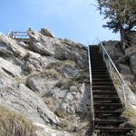 Klettersteig ähnlich geht es auf den Pizalun