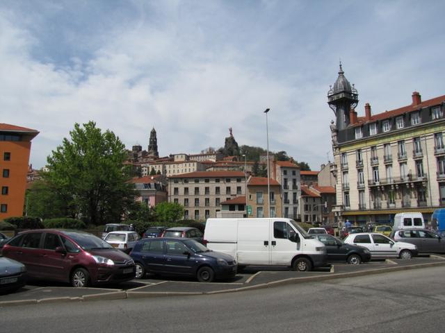 nach einem Jahr, stehen wir nun wieder in Le Puy en Velay