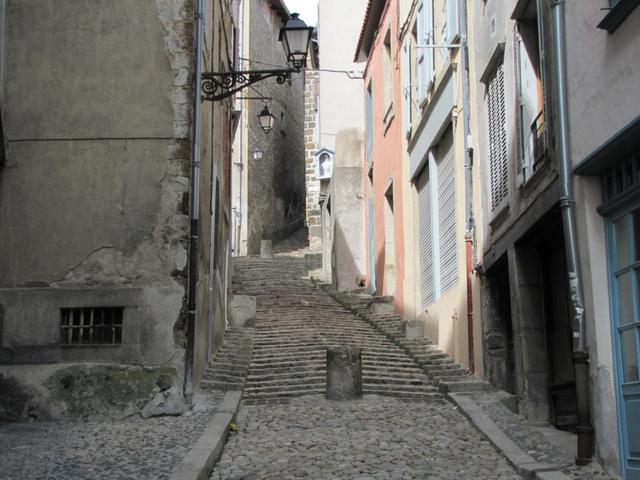 in der Altstadt von Le Puy en Velay