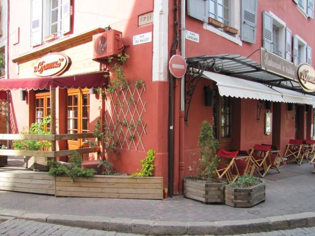 das Nachtessen im Restaurant A Choumas' war vorzüglich