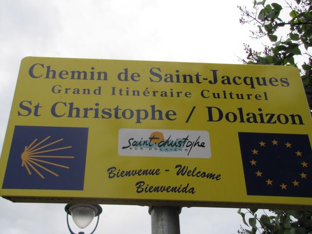 wir haben St.Christophe sur Dolaizon erreicht