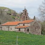 die wunderschöne romanische Chapelle St.Roch kurz vor Montbonnet