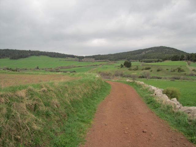 auf dem Weg zum Lac de l'Oeuf