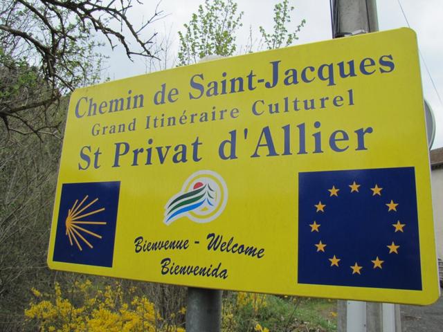 wir haben St.Privat d'Allier erreicht