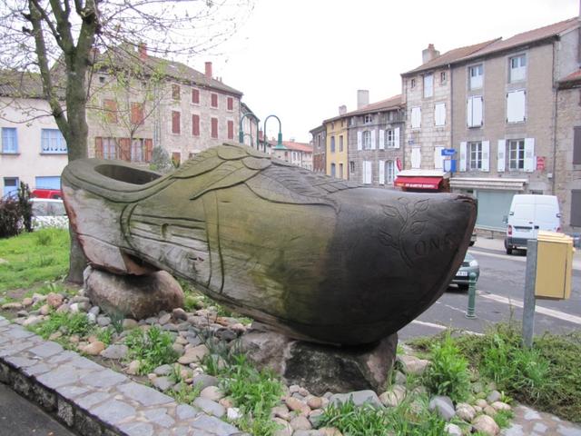 Die Holzschuhe von Saugues waren einst im ganzen Land beliebt.