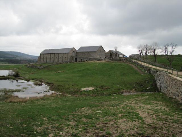 Blick zurück zur Domaine du Sauvage