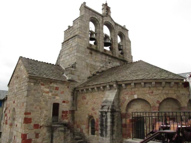 letzter Blick zur Kirche von St.Alban sur Limagnole