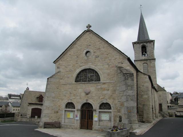 die Kirche von Aumont-Aubrac