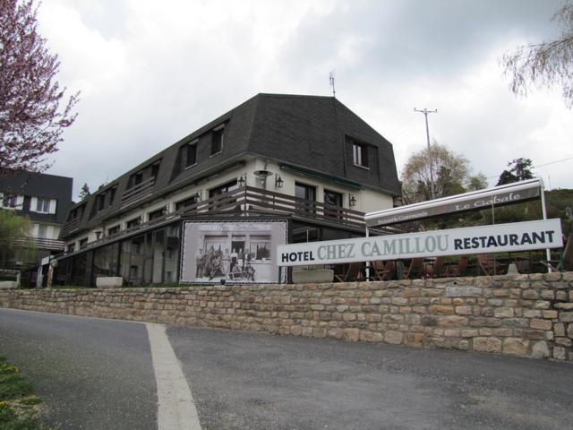 im Hotel Chez Camillou haben wir unser Zimmer reserviert