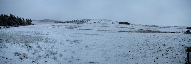 Breitbildfoto vom Aubrac