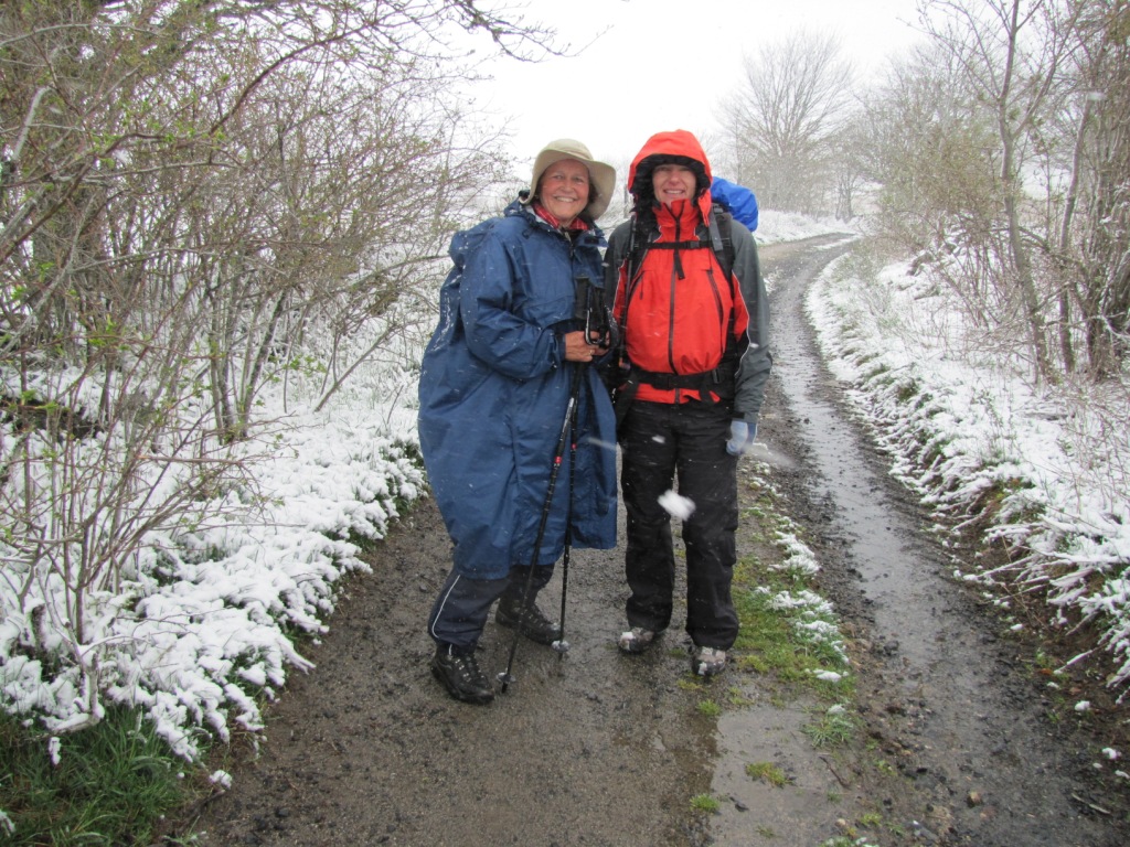 Katrin und Mäusi. Katrin haben wir bei Chez Regine kennengelernt