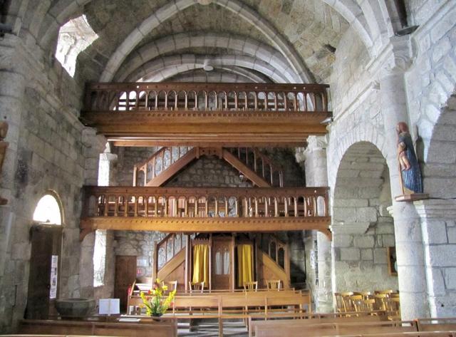 die Kirche Notre Dame de la Carce ein Juwel auf der Via Podiensis