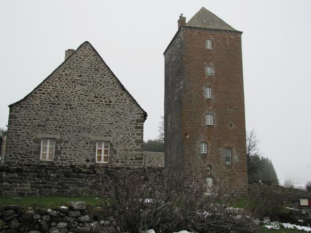 der Turm der Engländer. Das ist das einzige was vom Kloster übrigblieb