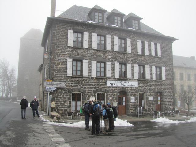 wir haben das Restaurant Chez Germaine verlassen