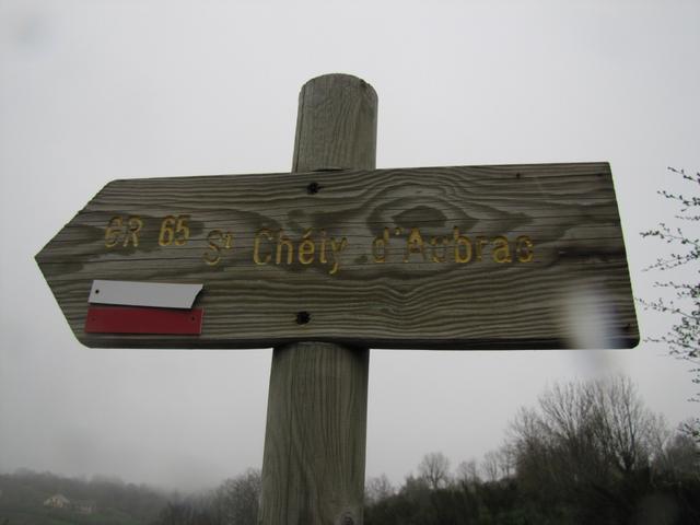 wir sind auf der Via Podiensis (Jakobsweg) GR65 mit Ziel St.Chély d'Aubrac