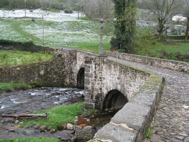 die Pilgerbrücke aus Kalksandstein aus dem 16.Jh.