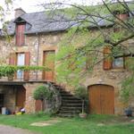 schönes Haus kurz vor dem Dorfeingang von St.Côme d'Olt