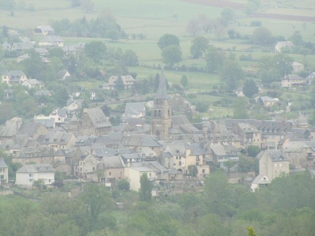 Blick zurück nach St.Côme d'Olt