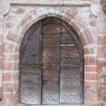 der Eingang im südlichen Teil vom Querschiff