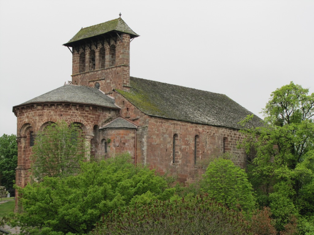 wir haben die Eglise de Perse verlassen