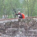 Katrin auf dem Pont Vieux