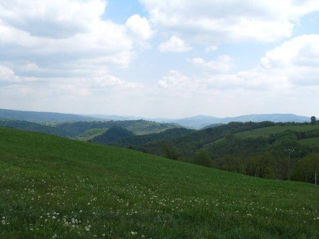 irgendwo dort unten schlängelt sich der Lot