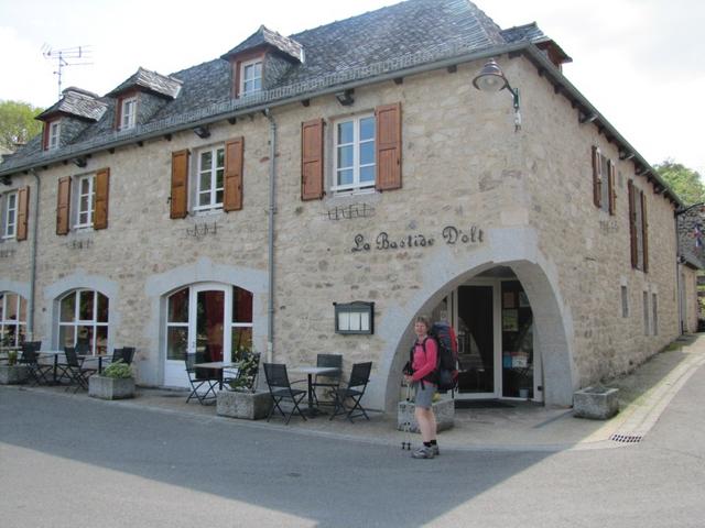 im Hotel "la Bastide d'Olt" haben wir übernachtet